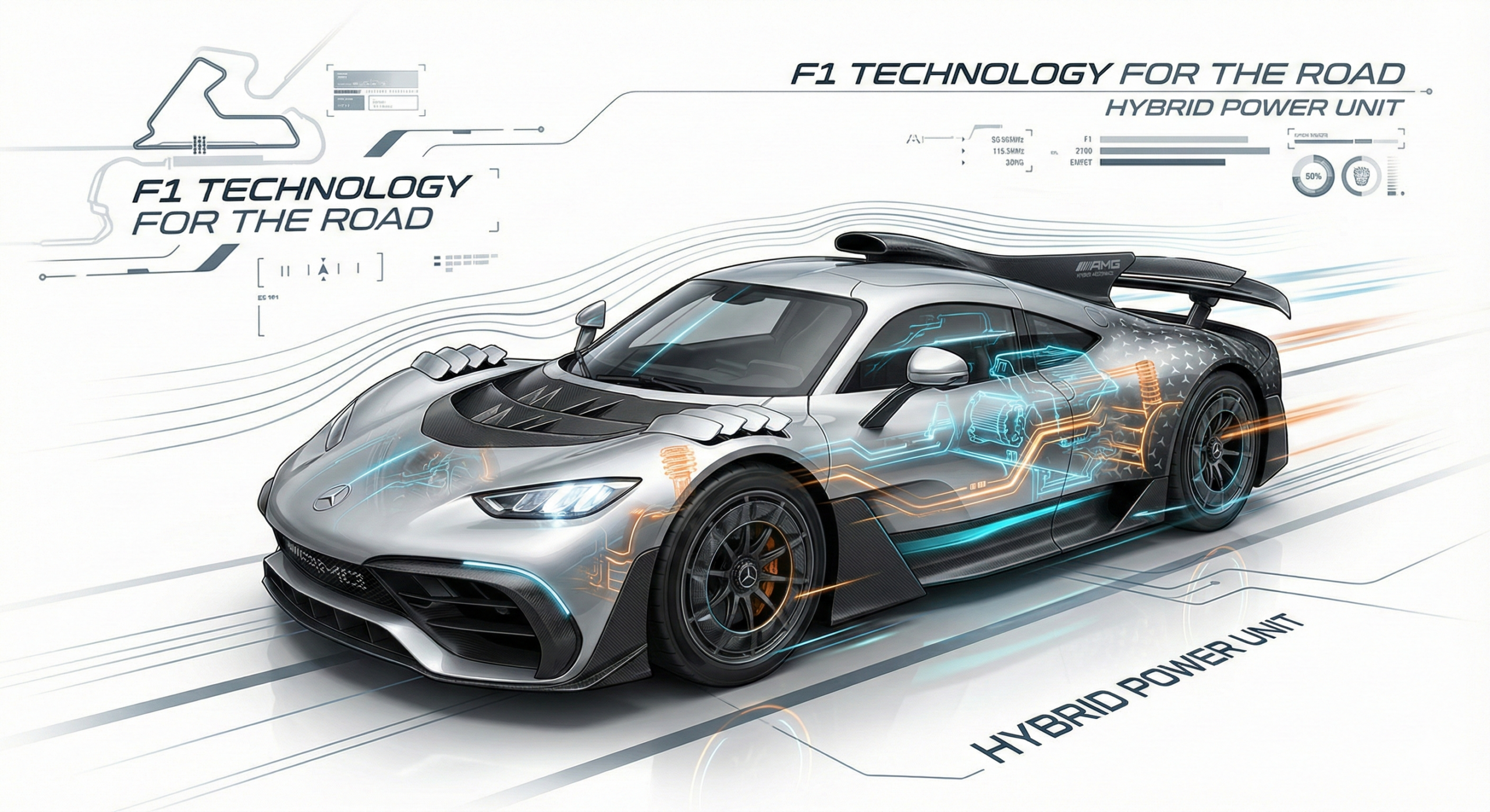 Mercedes-AMG ONE: Puncak Teknologi Formula 1 di Jalan Raya